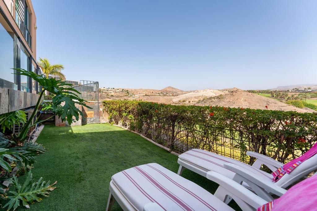 Villa Los Lagos 16 with privat Pool Salobre Golf Exterior foto