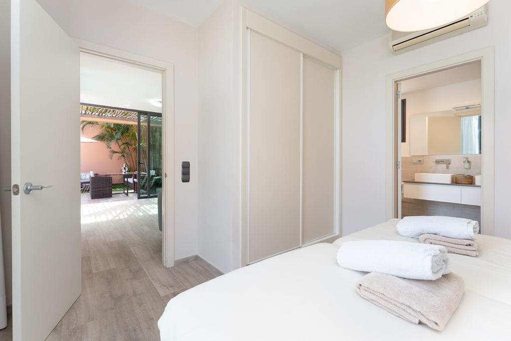 Villa Los Lagos 16 with privat Pool Salobre Golf Exterior foto